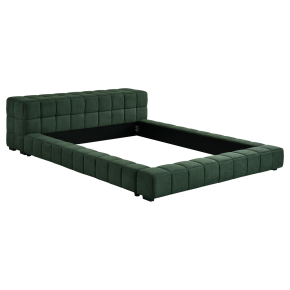 Coaster Fine Furniture 306120KW Trinity - Upholstered California King Platform Bed - Spruce