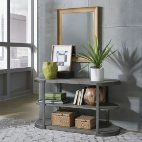Liberty Furniture 960-OT1030 Modern View - Sofa Table - Dark Gray