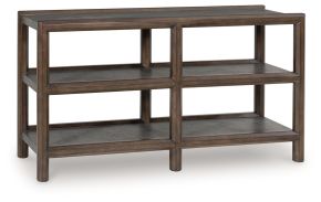 Signature Design by Ashley® T669-4 Kallenny - Sofa Table - Brown / Gray