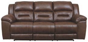 Ashley Furniture 3990487 Stoneland - Reclining Power Sofa - Chocolate
