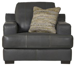 Jackson 450701-1273/58-3073/58 Marco - Leather Chair - Gunmetal