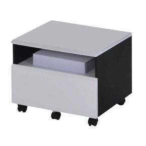 ACME 92073 Ellis - File Cabinet - Black & White