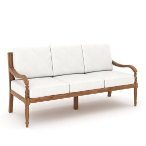 New Classic G841W-30 Savannah - Sofa - White Linen