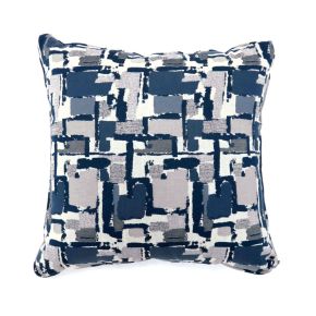 Furniture of America PL6003BL-L-2PK Concrit - Pillow 22" (Set of 2) - Blue