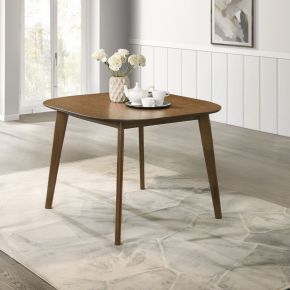New Classic D2749-11 Miller - 39" Square Dining Table - Walnut