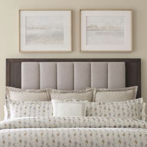 Liberty Furniture 313-BR15HU Modern Edge - King Upholstered Panel Headboard - Caffe