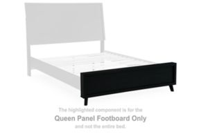 Signature Design by Ashley® B1013-54 Danziar - Queen Panel Footboard - Black