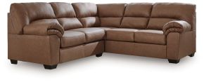Signature Design by Ashley® PC27704S1 WillowBend - 2-Piece Sectional With RAF Sofa With Corner Wedge - Caramel