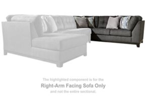 Ashley® 6762267 Reidshire - RAF Sofa - Steel