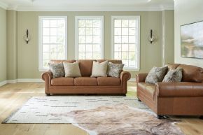 Signature Design by Ashley® 57604/38/35 Carianna - 2 Pc. - Sofa, Loveseat - Caramel