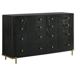 Coaster Fine Furniture 224333 Arini - 8-Drawer Dresser - Black