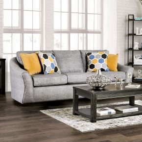 Furniture of America SM8001-SF Jarrow - Sofa - Light Gray
