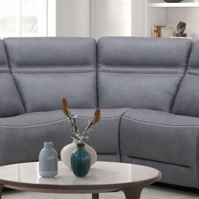 Liberty Furniture 7007BG-40W Cooper - Corner Wedge - Blue Gray - Gray