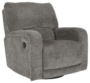 Ashley Furniture 5690161 Wittlich - Slate - Swivel Glider Recliner