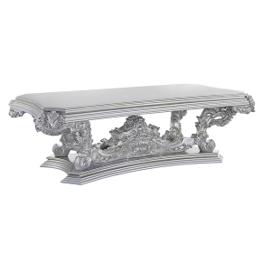 ACME DN00689 Valkyrie - Dining Table - Antique Platinum