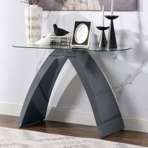 Furniture of America FOA4042GY-S-TABLE Nahara - Sofa Table - Gray