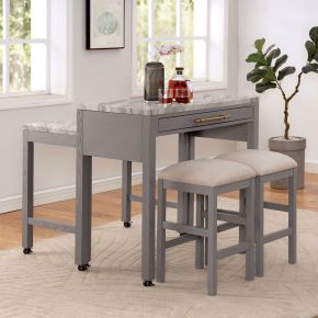 Furniture of America FOA3544LG-PT Whitehall - Counter Height Table