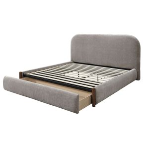 ACME BD04592Q Orane - Queen Bed With Storage - Gray Fabric