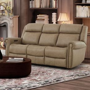 Liberty Furniture 7029TP-33P Carlton - Sofa P3 & ZG - Taupe