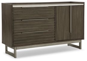 Ashley® B786-31 Arkenton - Dresser - Grayish Brown / White