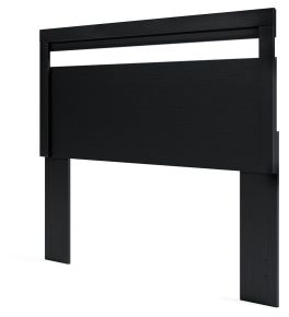 Ashley Furniture EB3392-157 Finch - Queen Panel Headboard - Black