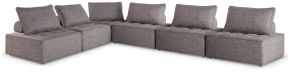 Ashley Furniture P160P11 Ashley Furniture P160P11 Bree Zee - 6-Piece Outdoor Modular Seating - Brown