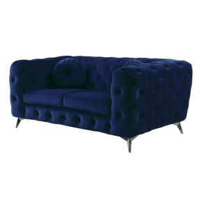ACME 54901 Atronia - Loveseat - Blue Velvet