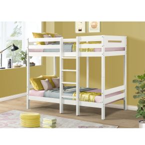ACME BD01864 Esin - Twin Over Twin Bunk Bed - White