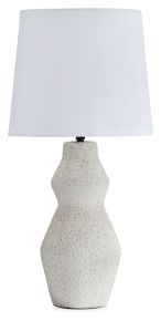Signature Design by Ashley® L236034 Dawthorne - Paper Table Lamp - Cream