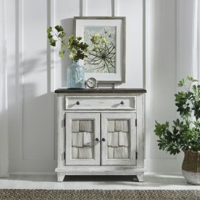 Liberty Furniture 237-AC1000 River Place - Accent Cabinet - White
