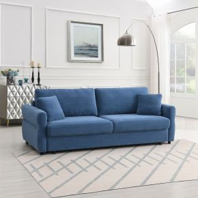 ACME LV03120 ACME LV03120 Haran - Sofa With Sleeper - Blue Fabric