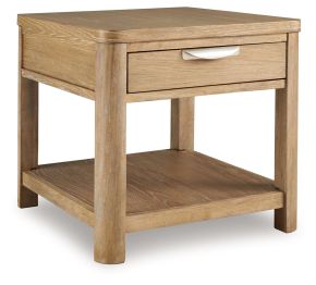 Signature Design by Ashley® T781-3 Rencott - Light Brown - Rectangular End Table