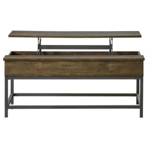CoasterEssence 723778 Byers - Engineered Wood Lift Top Coffee Table - Brown Oak