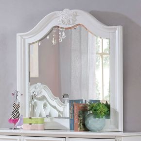 Furniture of America CM7174M Belva - Mirror - White