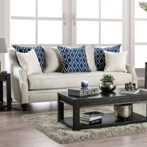 Furniture of America SM2669-SF Nefyn - Sofa - Ivory