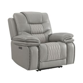 Intercon CY-RC-140DPR-LGR-C Cody - Dual-Power Recliner - Santorini Solana