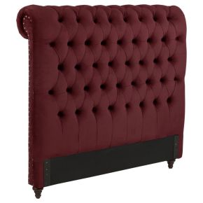 Coaster Fine Furniture 360341FB1 Devon - Upholstered Full Headboard - Wine Red