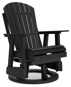Ashley Furniture P108-820 Ashley Furniture P108-820 Hyland Wave - Swivel Glider Chair - Black
