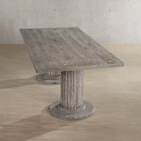 ACME 60170 Gabrian - 31" Dining Table - Reclaimed Gray