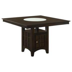 CoasterEveryday 100438 Gabriel - Counter Height Dining Table - Cappuccino