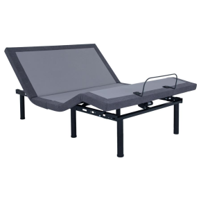 CoasterEveryday 350132Q Negan - Queen Adjustable Bed Base - Gray And Black