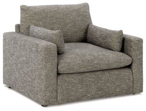 Benchcraft® 1170223 Dramatic - Chair and a Half - Granite