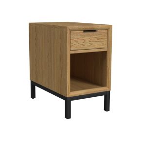 Intercon NP-TA-1424-NTO-C Newport - Chairside Table - Natural Oak