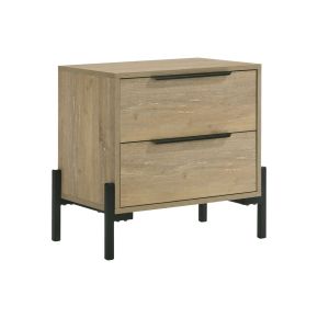 Intercon NH-BR-2402-VNM-C Newhall - Nightstand - Vintage Oak Melamine