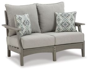 Ashley Furniture P802-835 Visola - Loveseat w/Cushion - Gray