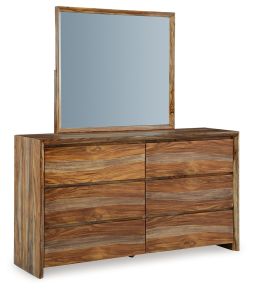 Ashley Furniture B790B1 Dressonni - Dresser And Mirror - Brown