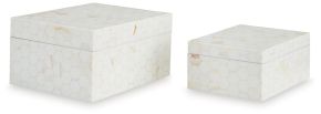 Ashley Furniture A2000690 Aldenburg - Box Set (Set of 2) - Cream