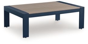 Ashley Furniture PCP587-701 East Beach - Rectangular Cocktail Table - Blue
