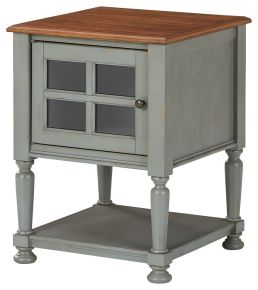 Ashley Furniture A4000382 Mirimyn - Gray / Brown - Accent Cabinet