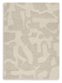 Signature Design by Ashley® R406382 Ladonia - Linen / Taupe - Medium Rug
